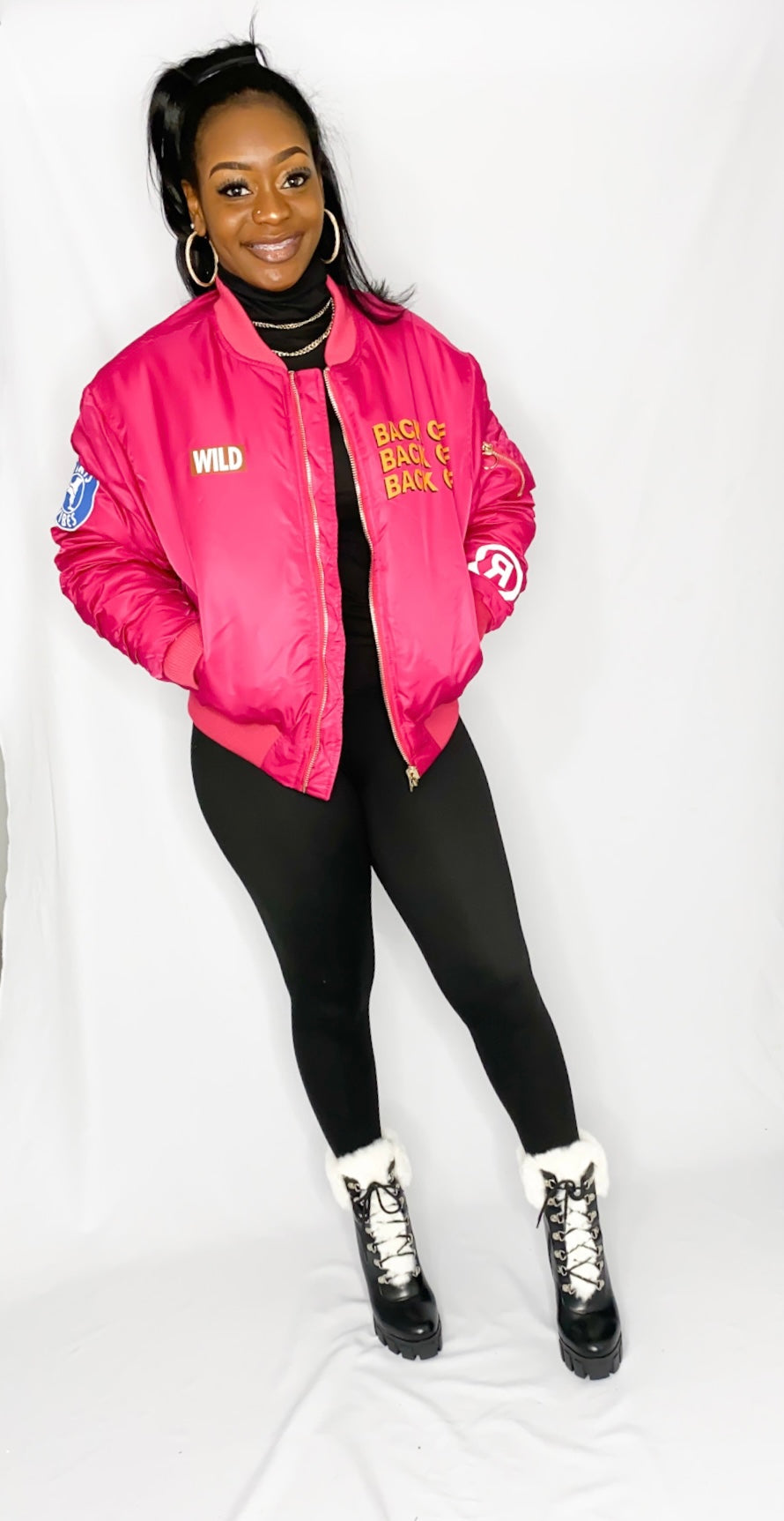 Pink Bomb Jacket