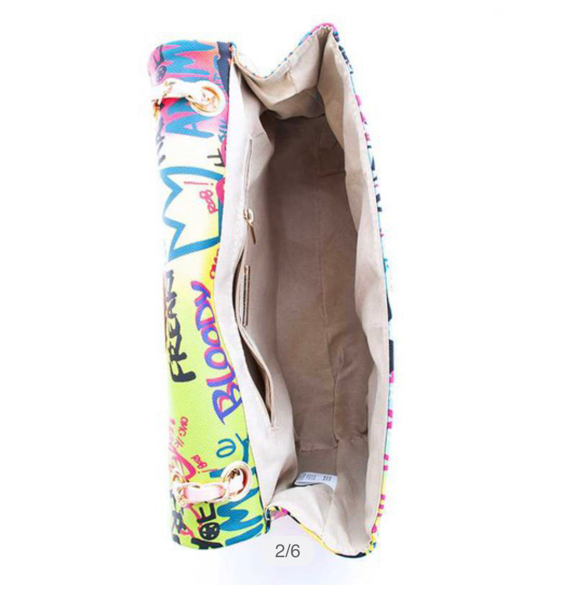 Basquiat Graffiti Purse