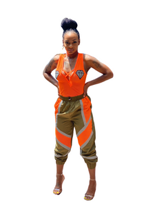 Orange Diamond Set