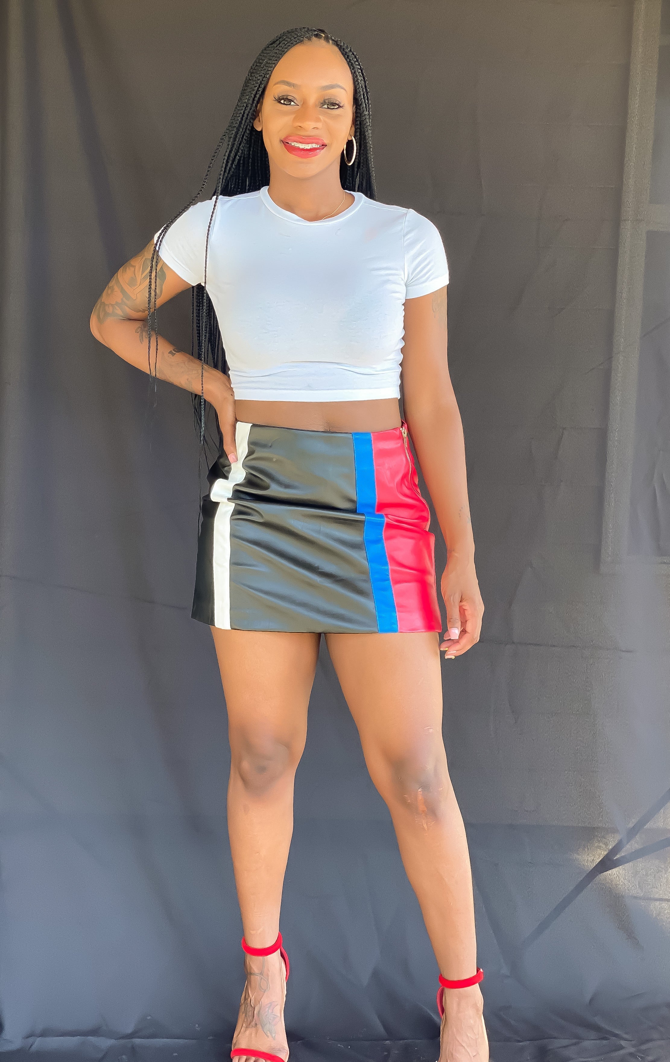Moto Skirt