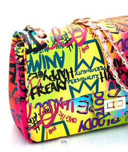 Basquiat Graffiti Purse